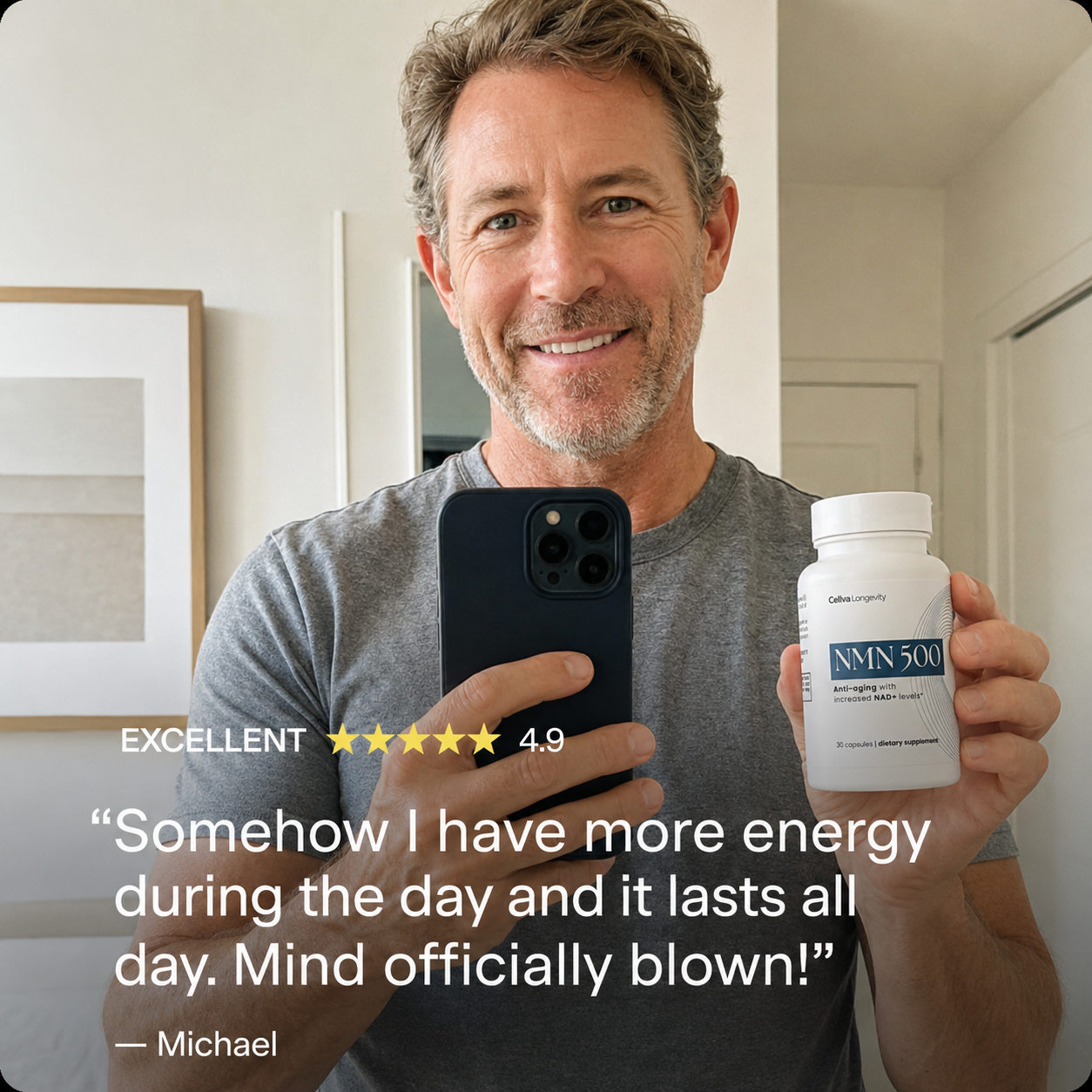 NMN Capsules (NAD+ Boost)